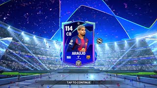Araujo. UEFA Dreamchasers. FC Mobile 