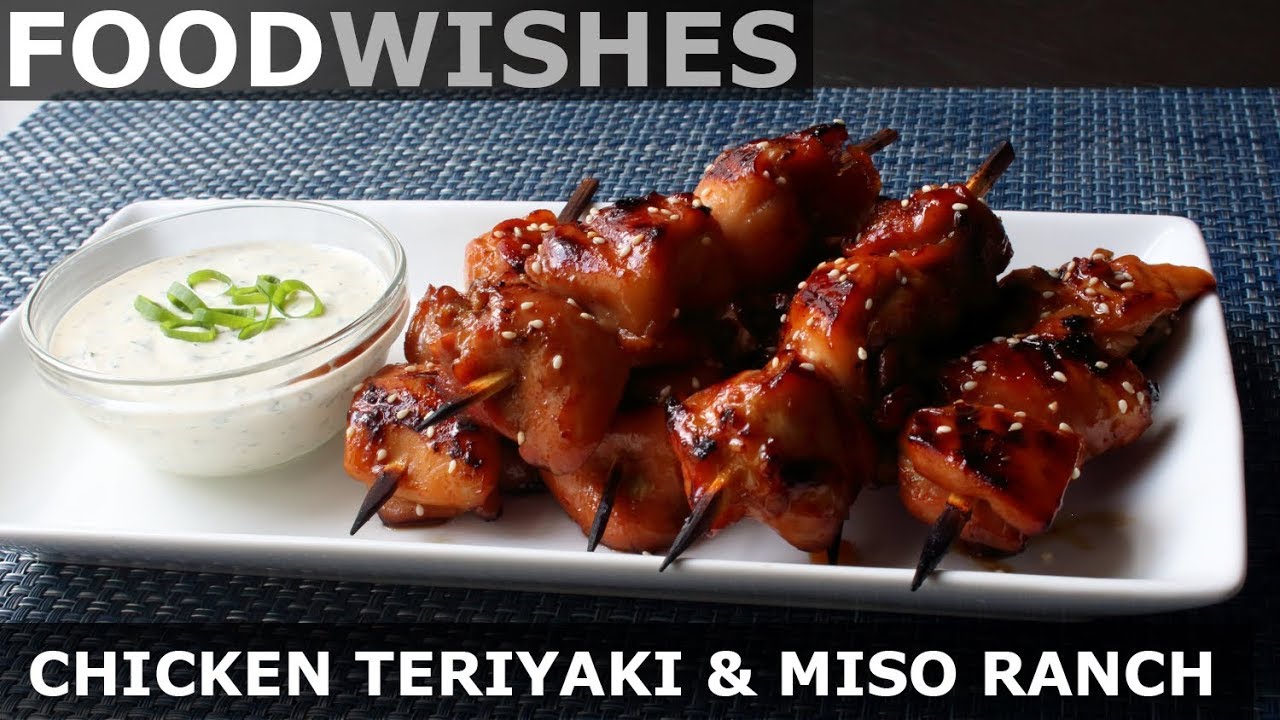 Grilled Chicken Teriyaki with Miso Ranch
