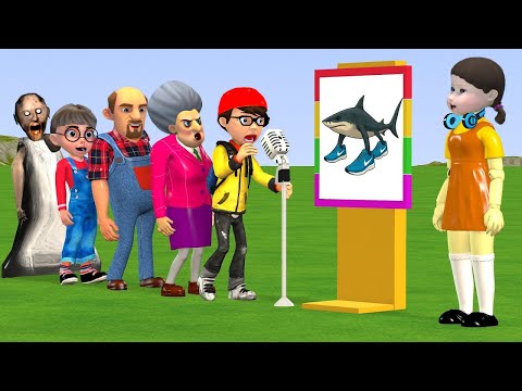 Scary Teacher 3D vs Squid Game 2 Trying Genius Who Italian Brainrot Animals Challenge