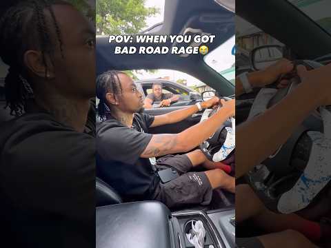 WHEN YOU GOT BAD ROAD RAGE IN A SRT😭 #srt #viral #reels #fyp #mopar #shorts #funny #cars
