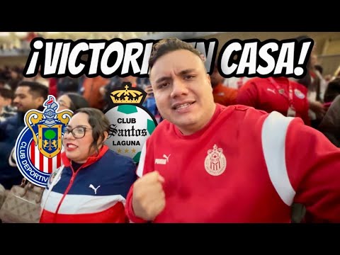 CHIVAS vs SANTOS 1-0 ¡GANAMOS EN CASA! *PIOJO LA MANDÓ GUARDAR* Reacción Desde Estadio Akron