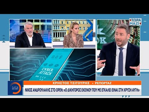 Ν. Ανδρουλάκης: «Ο δικηγόρος εκείνου που με εγκαλεί είναι στη Χρυσή Αυγή» | Ethnos