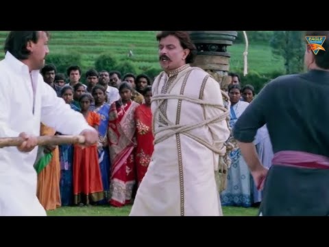 गांव वाले सब मिलकर कुत्ते की तरह मारा मिथुन चक्रवर्ती को | Mithun Jackie Shroff Hindi Action Scene