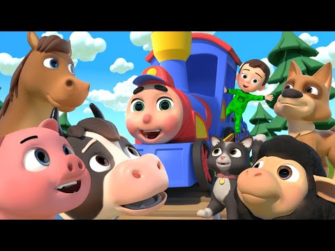 Train Choo Choo Song + MORE Lalafun Animal Nursery Rhymes & Kids Songs