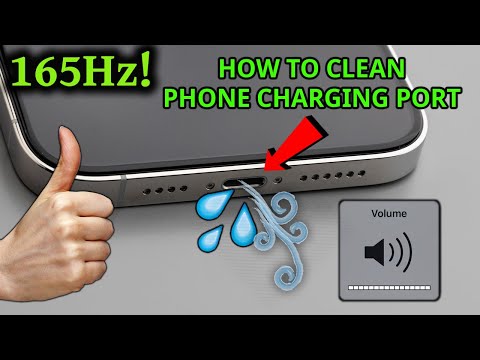 Get Water Out Of Your iPhone Charging Port
