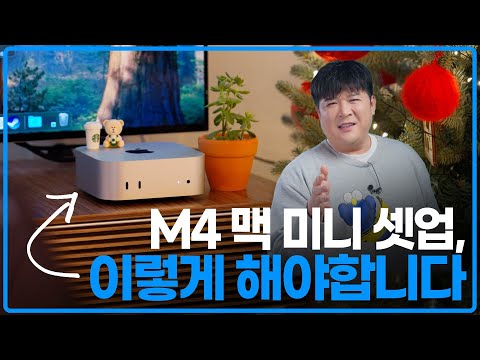 M4 맥미니에 어울리는 완벽한 퍼펙트 셋업을 찾았습니다