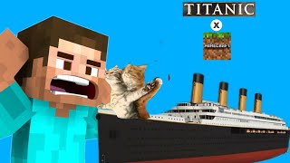 exploring the titanic in Minecraft| Minecraft gameplay