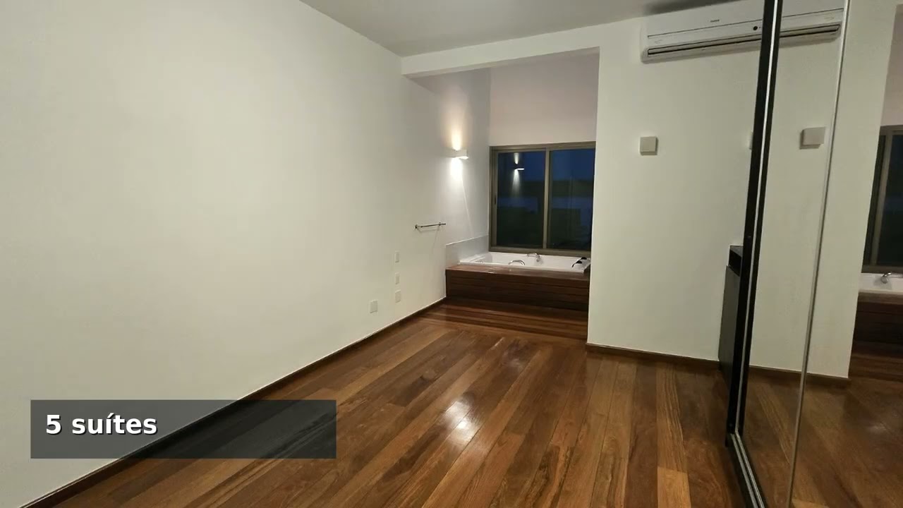 Casa com 5 suítes e piscina no Vale dos Cristais