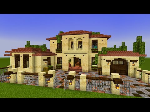 Minecraft: Italian Mediterranean House Tour