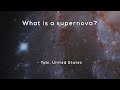 Understanding Stars and Supernovas