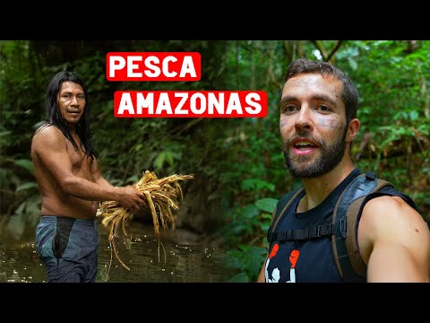 Técnica Desconocida Para Pescar En La Selva - Supervivencia En El Amazonas