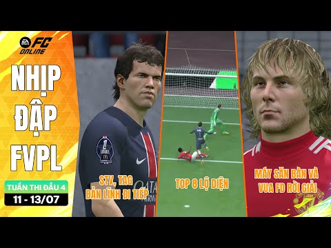 Nhịp đập FVPL Summer 2025 - Tuần thi đấu 4: TOP 8 lộ diện, máy săn bàn và vua FD rời giải