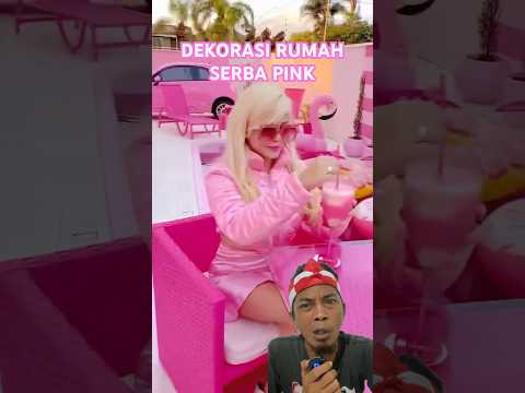 CANTIK NGGAK DEKORASI RUMAH SERBA PINK? #pink #home #barbie #decoration