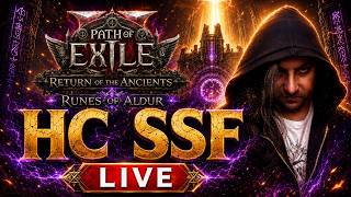 [HC SSF] Where The Gods Play 🔴LIVE PoE 2: Return of the Ancients !merch !sponsors