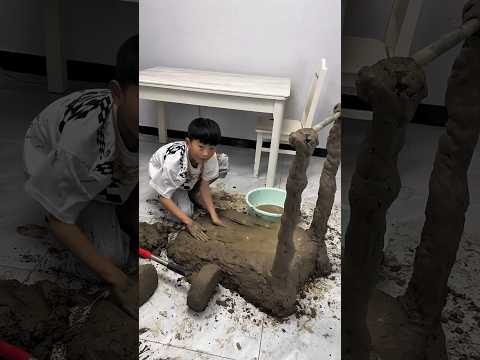 चिंटू घर में जिम बना दिया 😱|| wooden artist || #shortsvideo