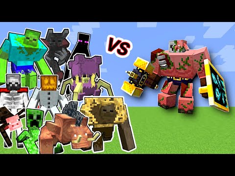 Soulless Champion Vs. Mutant More Monsters in Minecraft