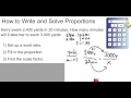 Solving Proportions with Scale Factor
