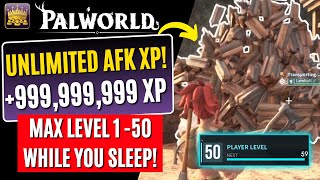 Palworld *INSANE* NEW UNLIMITED AFK XP FARM/EXPLOIT/GLITCH! MAX Level 1 - 50 Without Doing ANYTHING!