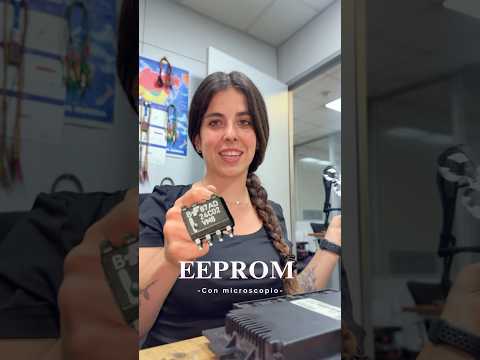 Lo que hay dentro de una EEPROM #mecanica #electronica