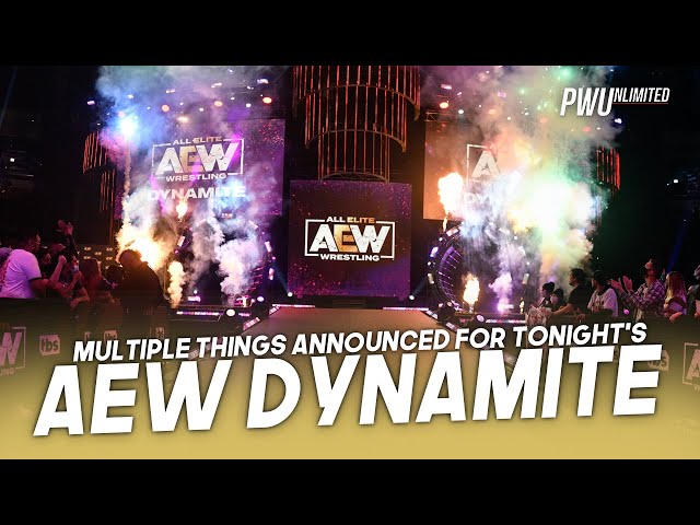 Multiple Things Announced For Tonight's AEW Dynamite