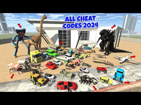 ALL NEW CHEAT CODES OF INDIAN BIKES DRIVING 3D AFTER NEW UPDATE 2024