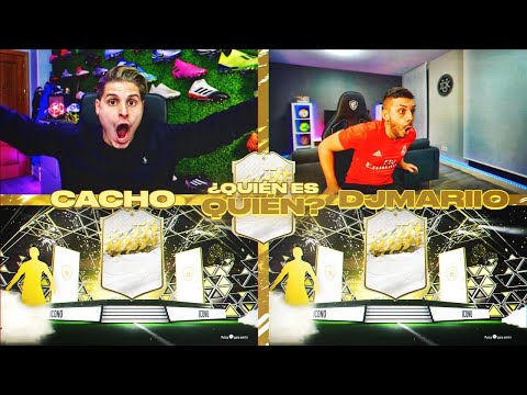 QUIEN ES QUIEN CON SOBRE DE ICONO ASEGURADO VS DJMARIIO!! | FIFA 22