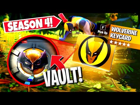 *NEW* WALKING BOSS WOLVERINE *KEYCARD* FOUND AT WEEPING WOODS! (Fortnite)