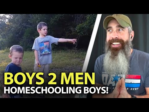 Homeschooling Boys On A Homestead