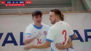 🇨🇿2:2🇳🇱 June cup 2025 futsal U19 (sestřih)