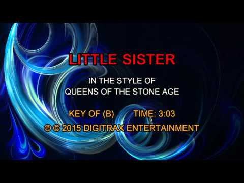 Queens Of The Stone Age – Little Sister (Backing Track)
