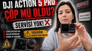 Kameram Nasıl Çöp Oldu? | DJI Action 5 Pro Pişmanlığım, "Sıvı Teması" İddiası ve Servis Krizi