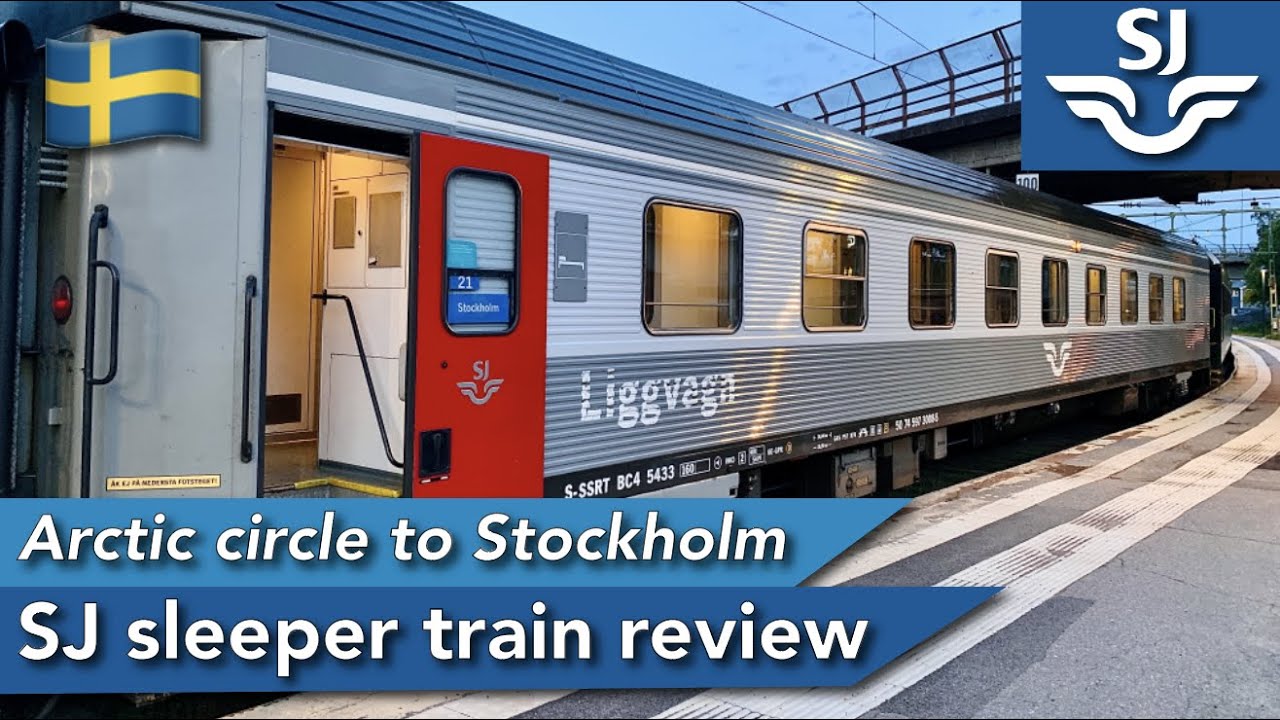 From the Arctic Circle to Stockholm onboard SJ-s sleeper train