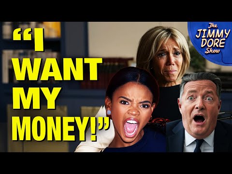 Piers Morgan LOSES $100K Bet w/Candace Owens Over Brigitte Macron’s Gender!