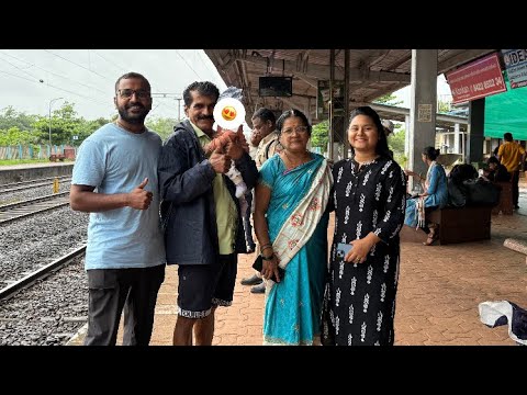 राजवीर ला घेऊन आलो ठाण्याला🥰फक्त गुरुवारी येणारी ट्रेन 🚉मेहुणी सोबत गेलो ठाणा मार्केट शॉपिंग ला ❤️