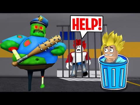 HARD MODE 🤢🤢 ZOMBIE BARRY'S PRISON RUN In Roblox | Khaleel and Motu Gameplay