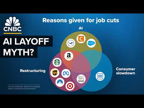 YouTube video thumbnail: The Truth About AI And The Mass Layoffs