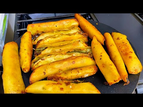 TACOS DORADOS O FLAUTAS? Rellenas de Fajita, Jalapeño y Queso 🤤