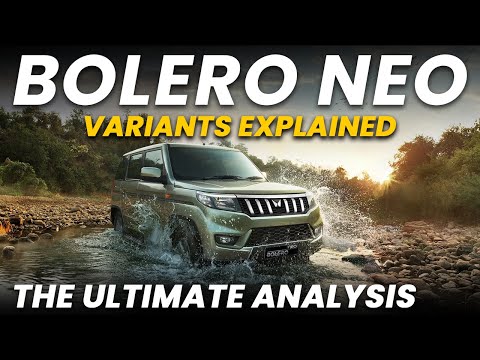 Mahindra Bolero Neo Variants Explained | N4, N8, N10, N10 (O)