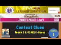 Context Clues and Vocabulary Understanding