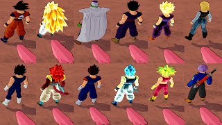 Majin Buu Todas las Absorciones - Dragon Ball Z