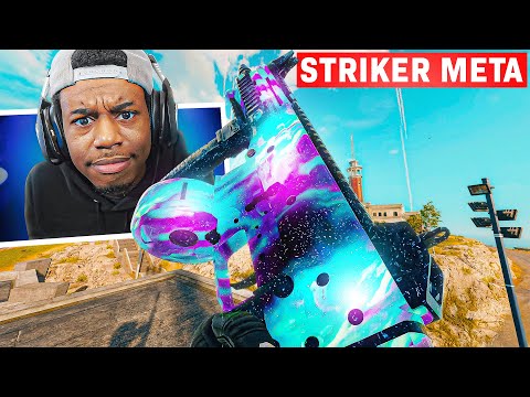 the NEW STRIKER SMG META is BACK on REBIRTH ISLAND WARZONE!