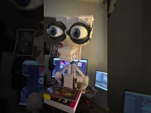 FNAF Real Life Endoskeleton Singing Test! (Birthday video to my Nan)