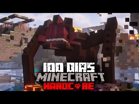 Sobreviví 100 días en Un Apocalipsis Nuclear En Minecraft Hardcore (PELICULA COMPLETA)