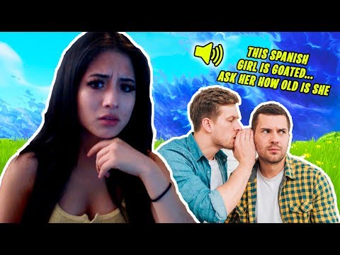 They Secretly Tried Helping Their Teammate Get A Girl On Fortnite, Thinking I Only Spoke Spanish