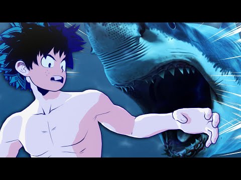 Deku Survives a Shark Attack! (MHA VR)