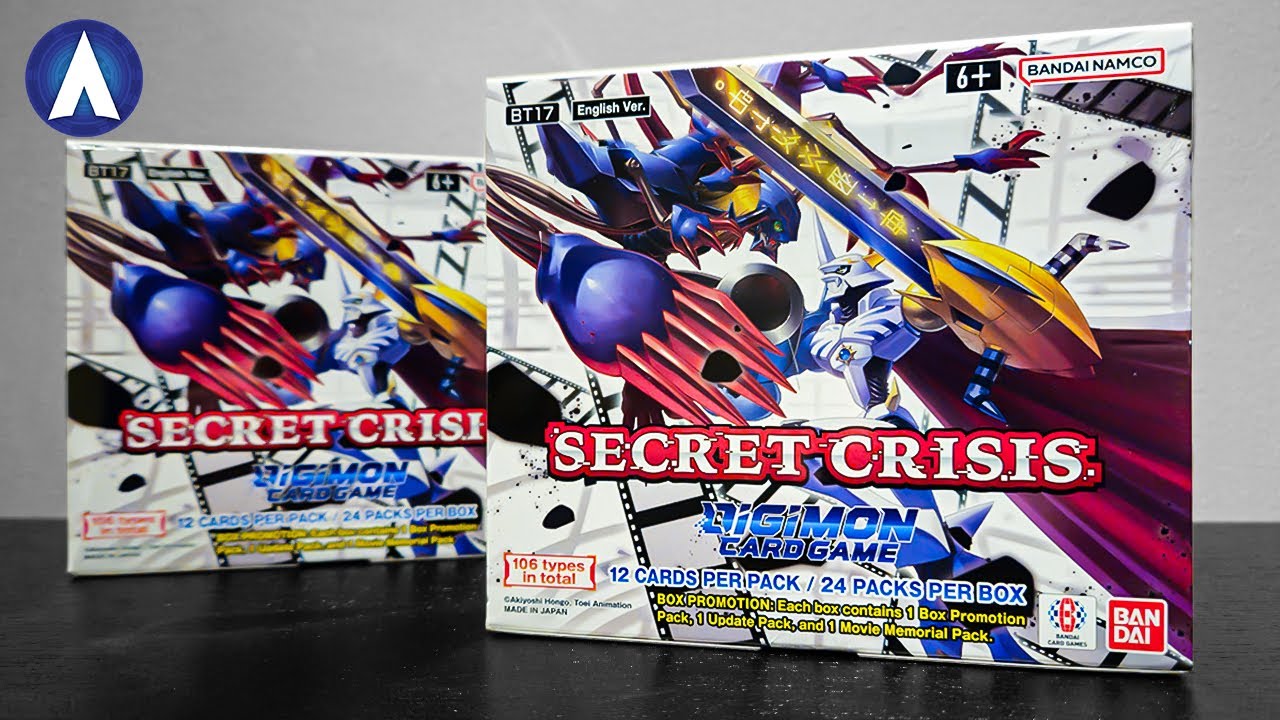 DOUBLE SECRET RARE!!! BT17 Secret Crisis Box Opening & Unboxing | Digimon Card Game & Digimon TCG