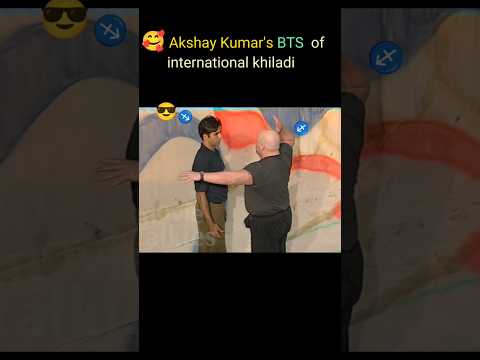 Akshay Kumar's behind the scene of international khiladi