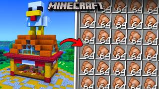 COMO hacer el LAVA CHICKEN de la PELICULA de MINECRAFT FÁCIL