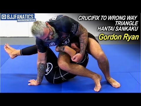 Crucifix To Wrong Way Triangle Hantai Sankaku by Gordon Ryan