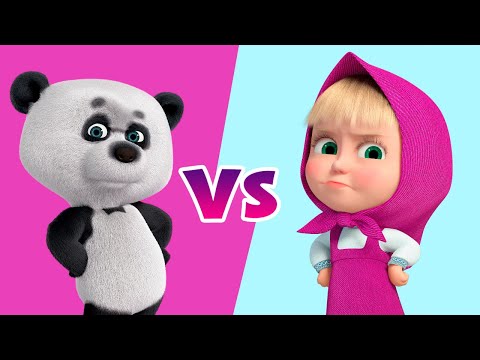 🐼👧 Panda VS Masha ⚡ Nova ⚡ TaDaBoom Português 🎤🌟 Masha e o Urso